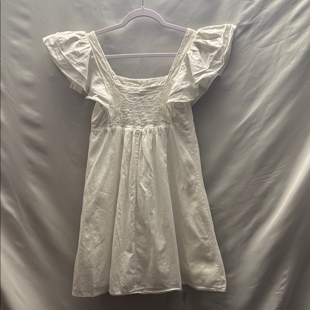 Wild Fable Ivory Textured Dress - Picture 5 of 5